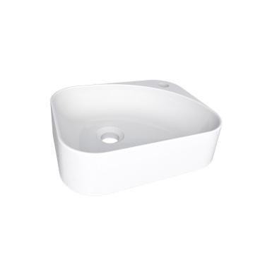 Imagem de Cuba Para Banheiro Em Mármore Sintético Libra Cozimax Branco