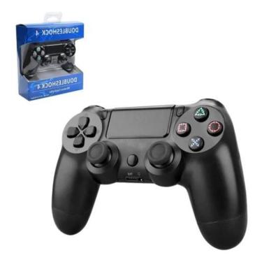 Imagem de Controle PS4 Preto Bluetooth Compatível Com Console