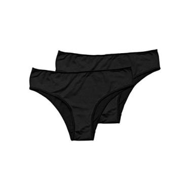 Imagem de Kit com 2 Calcinhas Biquíni Hope 38840 - Genérico, Preto, M