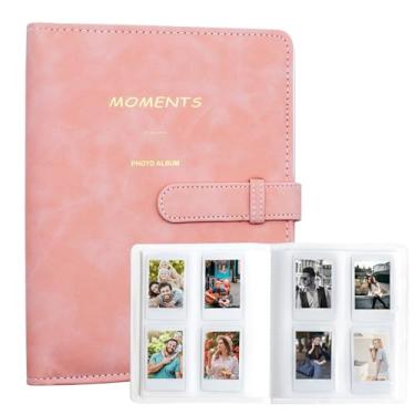 Imagem de Tugle Álbum De Fotos Com 256 Bolsos Para Polaroid, Câmera Instantânea Instax Mini 11, 12, 9, 8+, 8, 7+, Impressora Colorida Kodak Step/Canon Ivy/Hp Sprocket (Rosa)