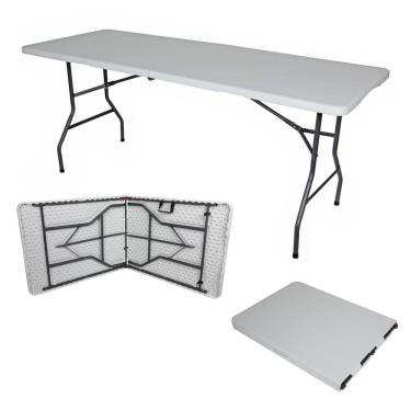 Imagem de Mesa Dobrável Gallant Vira Maleta Portátil 1,80m com Alça (GMD22A01A-BR)