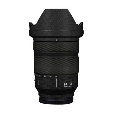 Imagem de Skin Lens Camera Skin Wrap Vinil Protetor Adesivo Acessórios de Fotografia para Panasonic Lumix S 24-105mm F4 24 105 (Honeycomb Black)