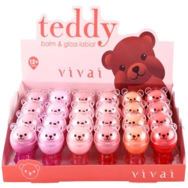 Imagem de VIVAI LIP BALM+GLOSS TEDDY 24UN 3206.1.1 DISPLAY
