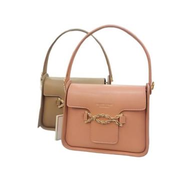 Imagem de Bolsa em material sintético sintético disponível em duas cores - Oba O