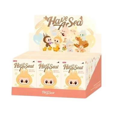 Imagem de Kawaii Monster Series Labubu Blind Box POP MART Macaron Pingente Bonec