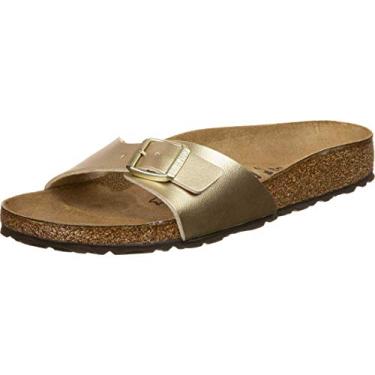 Imagem de Birkenstock 1016107 Ouro de Madri, Birko Flor feminina ouro Reino Unido 7,5