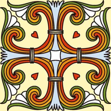 Imagem de Papel de Parede Adesivo Abstrato 661248339 0,58x3,00M - Adesivo BR
