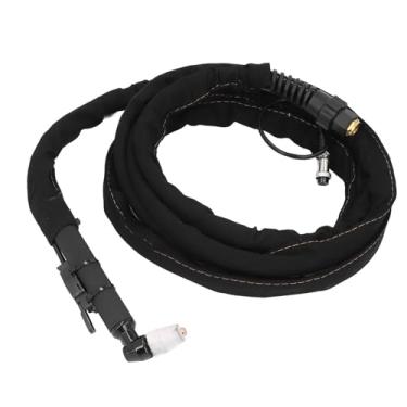 Imagem de Luqeeg Maçarico de corte de plasma de alta velocidade, 40 A, 4 m, cabo ergonômico, ideal para corte 30, corte 40, 50, LGK40, aeroespacial, fabricação automotiva, processamento de metal, com cabo