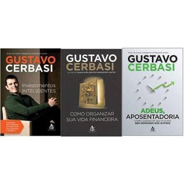 Imagem de KIT 3 LIVROS GUSTAVO CERBASI Investimentos inteligentes + Como organiz