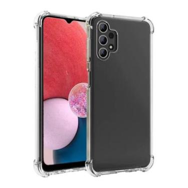 Imagem de Capinha Silicone Antichoque Transparente Compatível com Samsung A13 - 