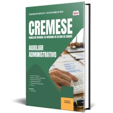 Imagem de Apostila Cremese 2025 - Auxiliar Administrativo - Apostilas Opção