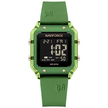 Imagem de Relógio Feminino Esportivo Multifuncional Digital 5atm A Prova D´agua Verde