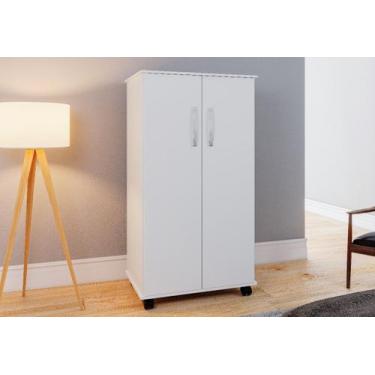 Imagem de Armário Quarto Multiuso Prateleira Sapateira Organizadora 2 Portas Hal