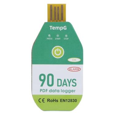 Imagem de Dados de temperatura USB Recorder de água resistente à água IP67 Disponível de alta precisão PDF Relatório interface USB para transporte de cadeia fria e material abdRa de (ABS 2)