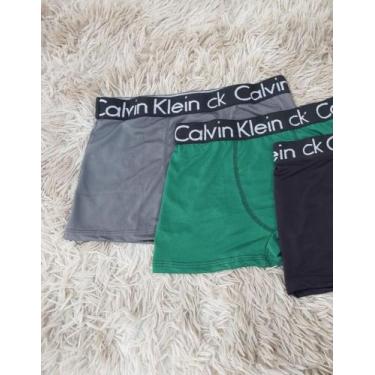 Imagem de kit cueca box com 3 lisa microfibra - MULTI