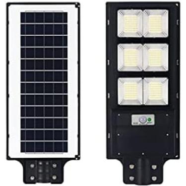 Imagem de Luz De Rua De Indução De Alta Potência Luz De Rua Solar Integrada Luz Led à Prova D'água Ao Ar Livre Controle De Luz Radar Indução Painel Solar De Silício Policristalino, 200W