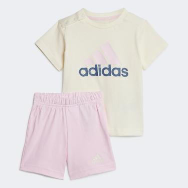 Imagem de Conjunto Curto Infantil Adidas Essentials Big Logo-Unissex