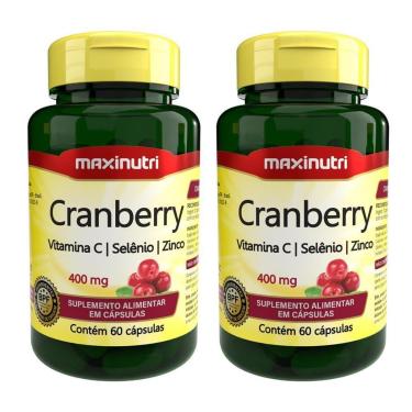 Imagem de Kit 2 Cranberry Vitamina C + Selênio 60 Capsulas Maxinutri-Unissex
