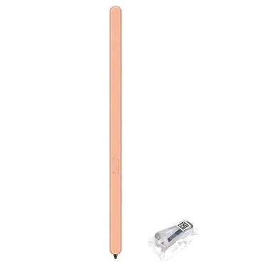 Imagem de Z Fold 6/Dobrável 5 Slim S Pen Fold Edition, Z Fold 6 Pen 4096 Níveis de pressão compatíveis apenas com telefones Galaxy Z Fold 6/5, Fold 5 Stylus Pen Slim 1,5 mm, com 3 pontas (laranja)