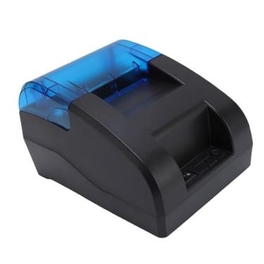 Imagem de Dpofirs Impressora De Recibos POS, 58mm USB Bluetooth ESC POS Comando Impressora De Recibos Térmica Portátil, Impressoras De Adesivos Suporte Mac Linux Gaveta De Dinheiro (US)