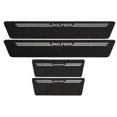 Imagem de Kit Soleira Protetora Porta Premium Aço PVC - Dolphin - Jhow Adesivos