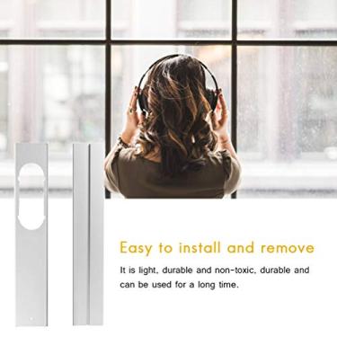 Imagem de lyrlody Conexão Eficiente, Instalação Fácil, Defletor Leve e Ar -condicionado para Janelas ou Portas Deslizantes, Uso Versátil (Cor variada)