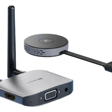 Imagem de Transmissor E Receptor Sem Fio HDMI Vga Wifi 5ghz 50m