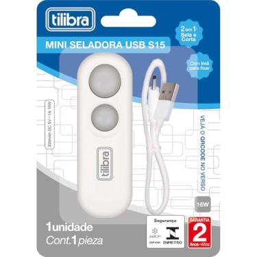 Imagem de Tilibra - Mini Seladora USB Cinza S15