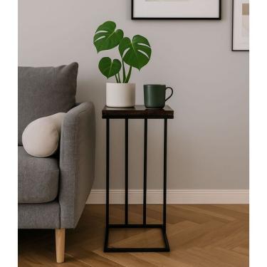 Imagem de Mesa De Canto Industrial Para Sala