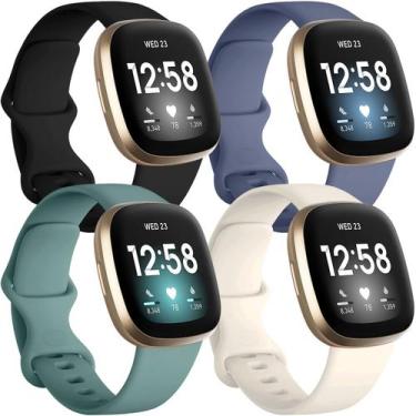 Imagem de Pulseira de relógio Getino compatível com Fitbit Sense/Sense 2/Versa 4