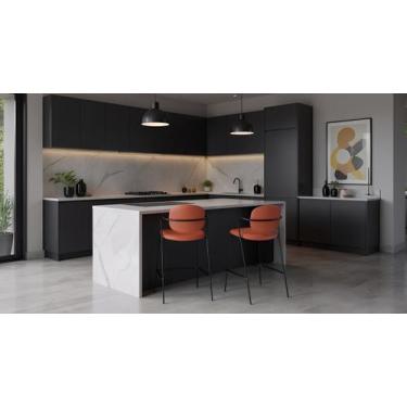 Imagem de Banqueta Isla Poliuretano 105cm, X 47cm X 53cm - Rivatti