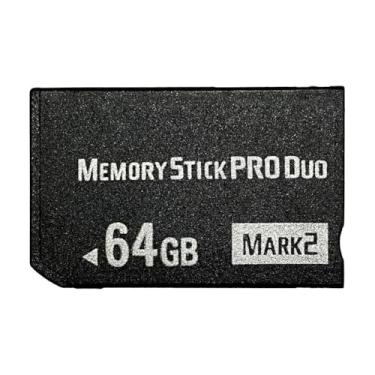 Imagem de MS 64GB Memory Stick Pro Duo (MARK2) para acessórios PSP/cartão de memória de câmera