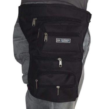 Imagem de Kit C/5 Pochetes Cartucheira De Perna Motoboy Camping Pescaria Rave Le