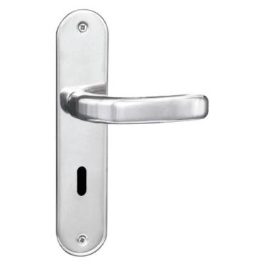 Imagem de Fechadura Cromada Modelo Stilo para Porta Interna - Mgm