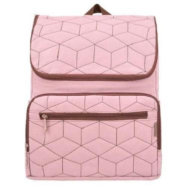 Imagem de Mochila Maternidade Griff Baby Prime Rosa - Mave Baby