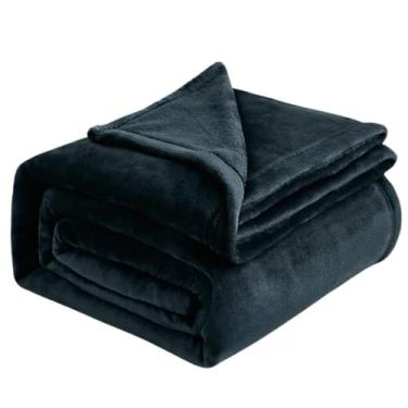 Imagem de Manta Casal Microfibra 2,00x1,80Mt Lisa (Preto)