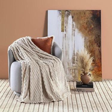 Imagem de Cobertor Misty Queen Manta Ultrasoft Alto Relevo Favo Extra Macia - Ba