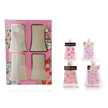 Imagem de Conjunto de perfumes Ellen Tracy de 4 peças florais para mulheres EDP 15ml
