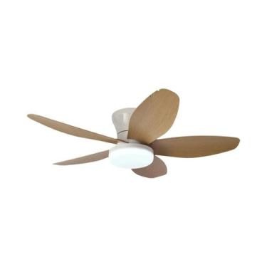 Imagem de Ventilador De Teto Moderno De Baixa Altura De 34,6 Polegadas Com Luz L