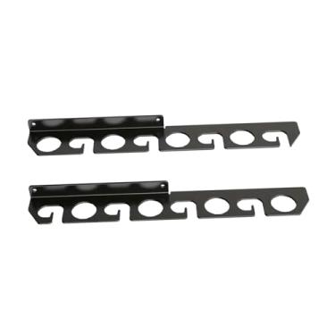 Imagem de YIJU Suportes para Varas de Pesca, Suportes de Metal para Varas de Pesca, Prateleiras de Armazenamento para Casa, Loja, Garagem