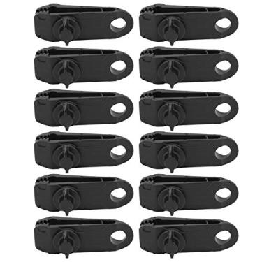 Imagem de ZJchao Clipes de Lona, ​​alcatrão de Nylon de Grampos Pequenos Com 12pcs para Tendas Externas, Pano de Sombra