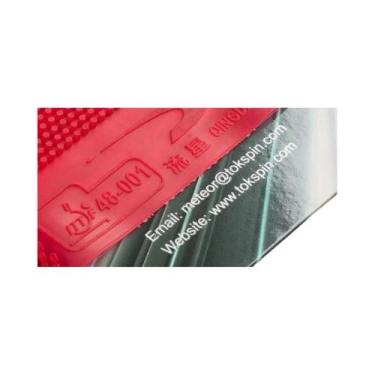 Imagem de Borracha Profissional METEOR 8512 pro Para Tênis De Mesa Com Pontas Lo