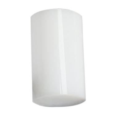 Imagem de UGPLM Tubo de virola para taco de sinuca de 9 bolas Manutenção profissional Alto desempenho Fácil instalação Leve Substituição 14,5 mm, Sólido Branco