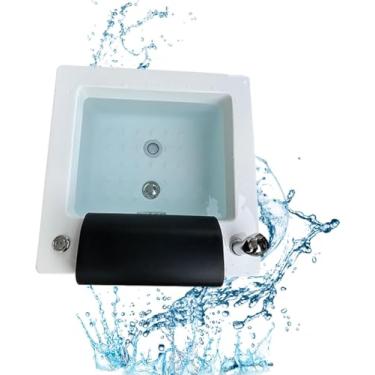 Imagem de Bacia De Banho De Pés Para Pés De Imersão, Spa De Banho De Pés Com Calor E Massagem, Melhor Banheira De Imersão De Pés Para Pedicure & Massagem Nos Pés, Tigela De Pedicure Balde De Desintox