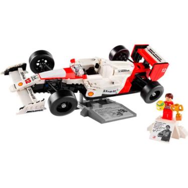 Imagem de Bloco de Montar LEGO 693 Peças Icons Mclaren Mp4/4 e Ayrton Senna