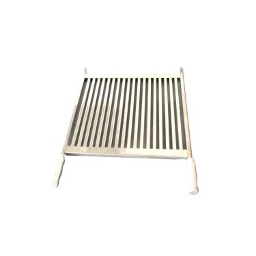 Imagem de Grelha Inox Uruguaia Parrilha Churrasco 40Cm Largura