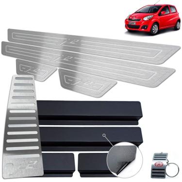 Imagem de Soleira + Descanso Jac J2 2012 A 2016 Prata Baixo Relevo