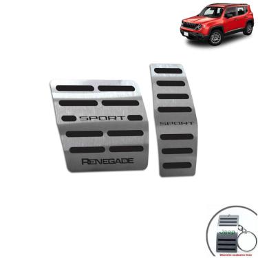 Imagem de Pedaleira Automático Jeep Renegade Sport Preto