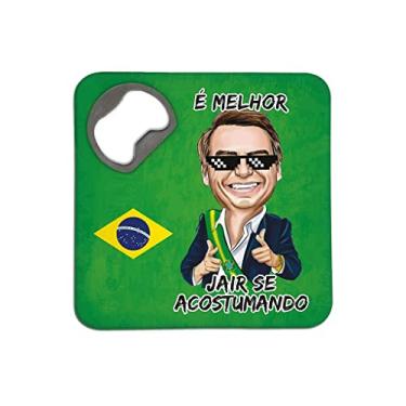 Imagem de Porta Copos c/Abridor - Bolsonaro