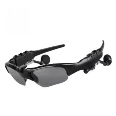 Imagem de Óculos de sol Bluetooth sem fio inteligentes, óculos de sol esportivos polarizados removíveis com fone de ouvido estéreo mãos-livres, óculos de sol com fone de ouvido Bluetooth para andar de bicicleta